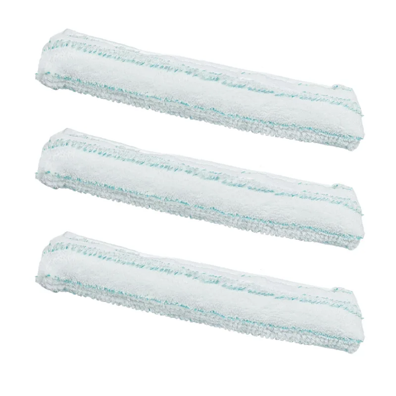 2/3PCS Replacement Fleece for Leifheit Window Squeegee and Frames Cleaner Microfibre Pad Dry And Wet Usage Mop Cloths 27x7cm