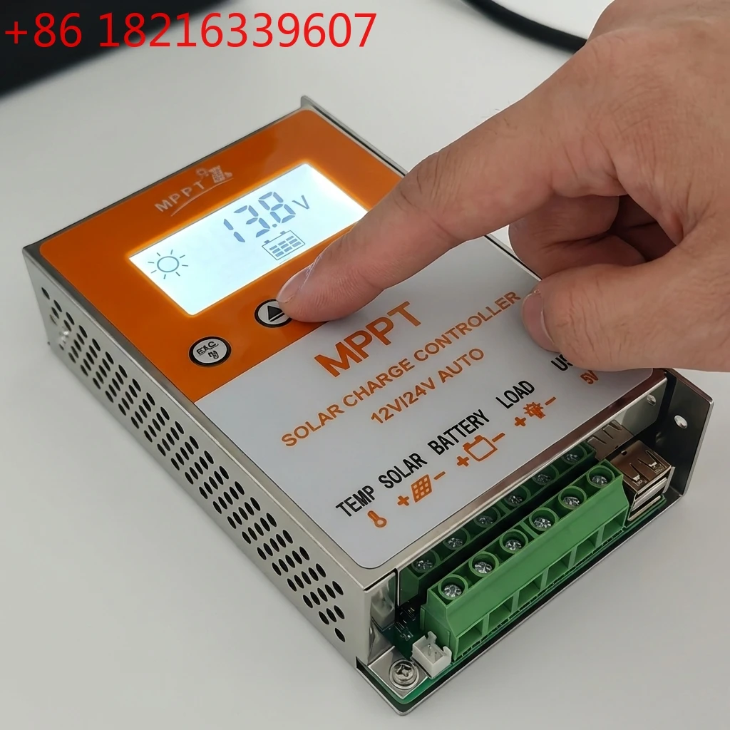 Высокоэффективное оборудование для управления солнечными батареями TAO MPPT, контроллер заряда солнечных батарей, для домашней солнечной электростанции на крыше или в саду.