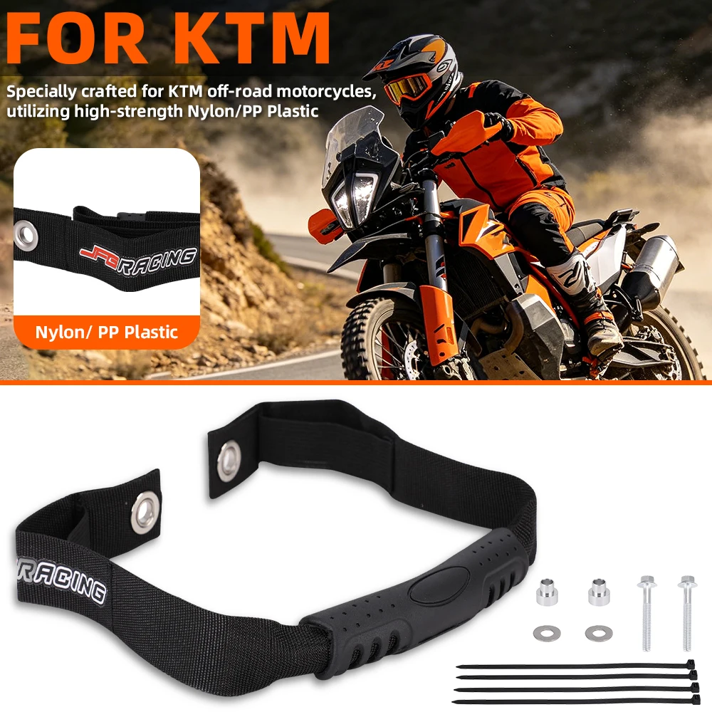 Heavy Duty Holding Fender Pull Strap Rescue Belt for KTM EXC SXF XCF XCW XCFW EXCF SMR Dirt Bike Off-Road Motorcycle Accessories