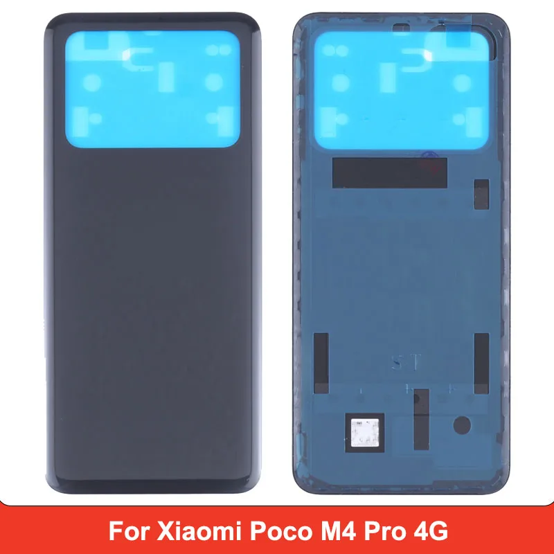 Battery Back Cover for Xiaomi Poco M4 Pro 4G back cover Repair Replacement Part