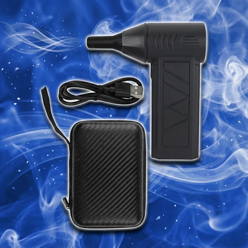 

Powerful Compact Air Duster: Robust Motor Blower with LED Light for Efficient Dust Cleaning