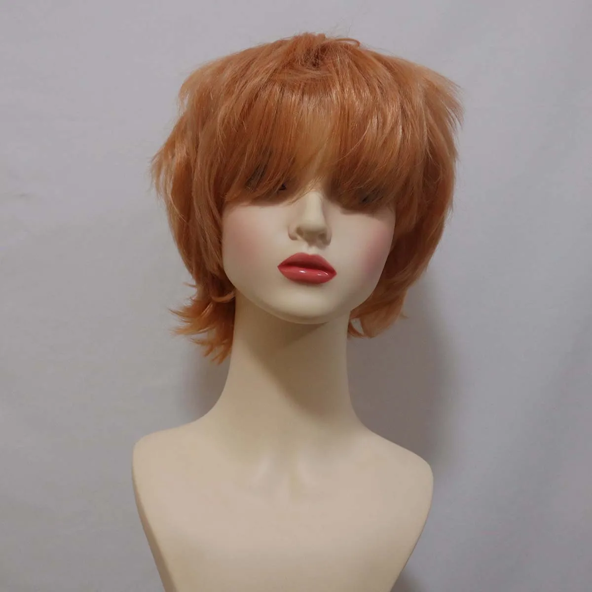 Halloween Party Costume Accessory Tokyo Revengers Cos Kawata Nahoya Short Orange Blue Hair Wig