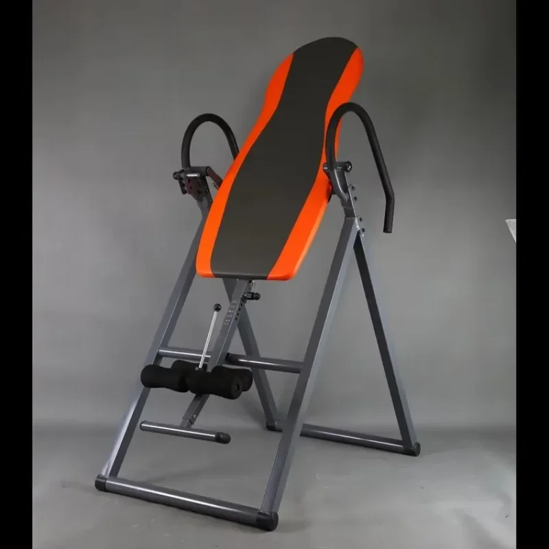 

Heavy Duty Inversion Table with Adjustable Headrest and Safety Belt Back Stretcher for Effective Pain Relief