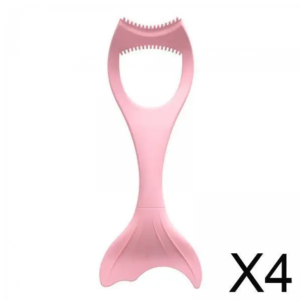 Plantilla Reutilizable para Delineador de Ojos, Forma de Sirena, Silicona, Guía Rápida, Herramienta de Maquillaje para Delineador de Ojos