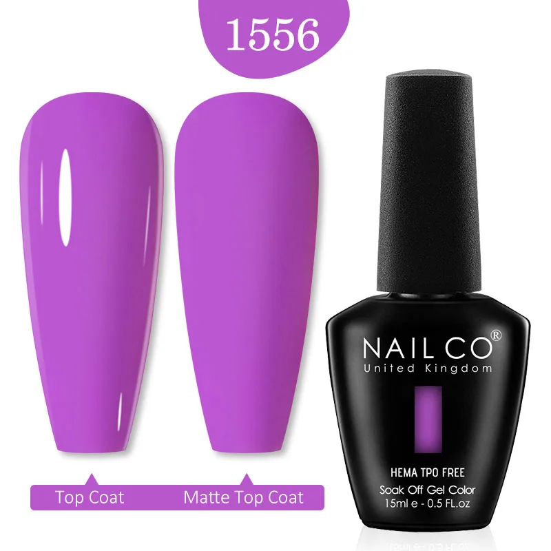 NAILCO Rode Kleuren Serie 15ML Nagelgel Polish Nagelbenodigdheden Semi Permanent Voor Nail Art Manicure Losweken LED UV hybride Vernis
