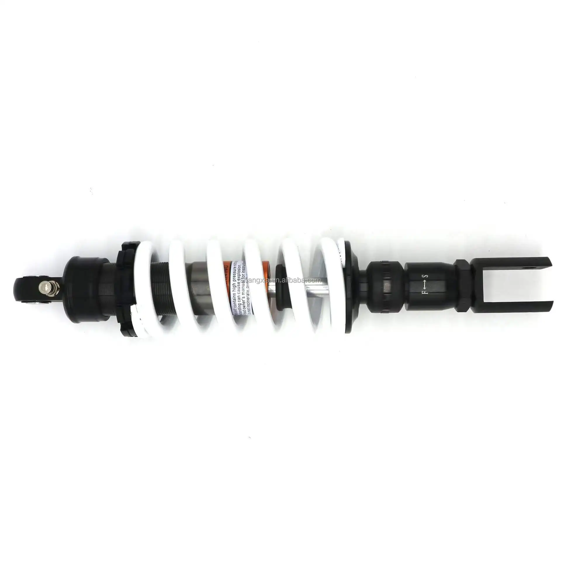 Hot Sale 400MM Single Adjustment Motorcycle Rear Air Shock Absorbers Offroad Go Kart Shocks Fork