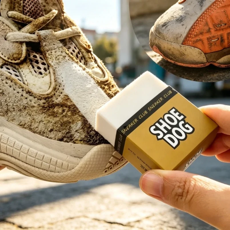 Magic Suede Eraser Nubuck Leather Shoe Cleaner Brush Kit Removing Scuffs Dirt Marks Stain Remover Sneakers Care Tool