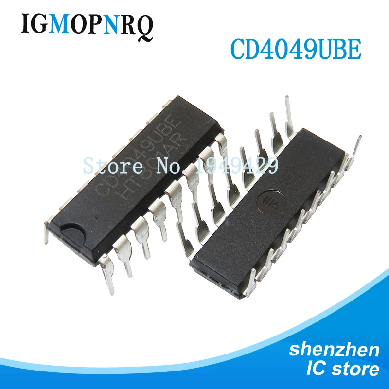 10PCS CD4049UBE CD4049 DIP16 DIP CD4049BE new  IC