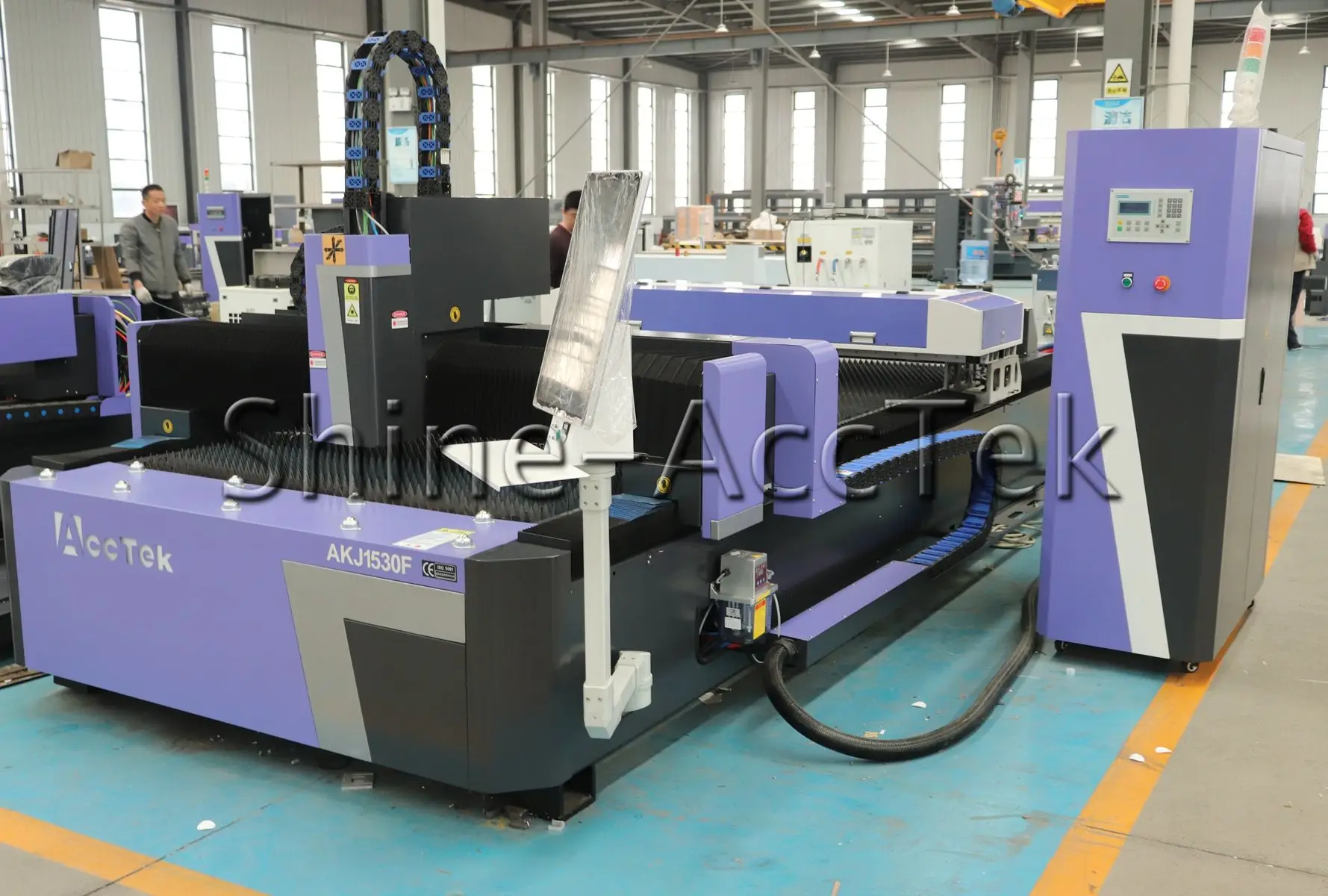 Máquina cortadora láser CNC combinada de CO2, 6000w, fibra + 300w, acero inoxidable, Metal, madera y acrílico, alto rendimiento