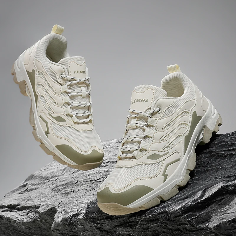 المرأة حذاء رياضة كاجوال منخفض أعلى الدانتيل متابعة امتصاص الصدمات خفيفة الوزن حذاء رجالي مقاومة للاهتراء تنفس المشي لمسافات طويلة في الهواء الطلق الرجال #1