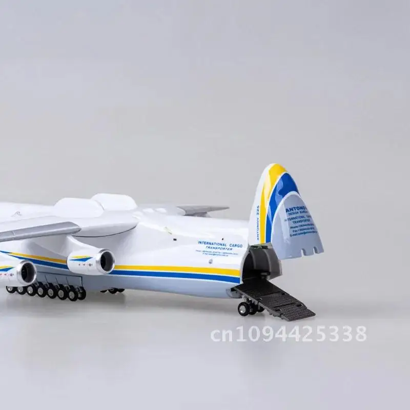 42 سنتيمتر 1/200 مقياس ل Antonov AN-225 AN225 Mriya طائرات النقل طائرة الراتنج البلاستيك نسخة لعبة مجسمة لجمع