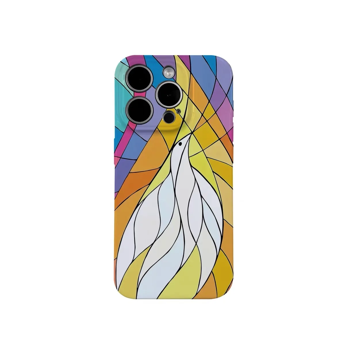 

Color Peace Puzzle Phone Case for IPHONE 17 Air 16E 15 PROMAX 14 Plus 13 12 MINI 11 PRO 16Plus XR XS MAX SE Acrylic Phone Cover