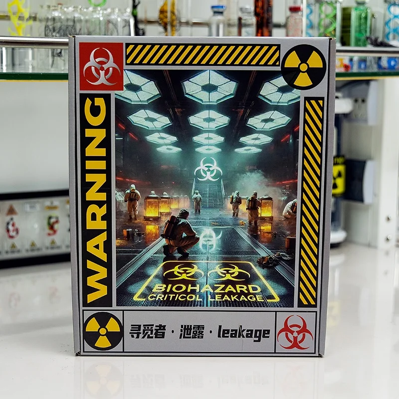 Nouveau ensemble de bouteilles d'échantillon faites à la main Resident Evil: série de fuite numéro 1, Kit de modèle de Virus à faire soi-même, accessoire de Cosplay, jouet périphérique, cadeaux