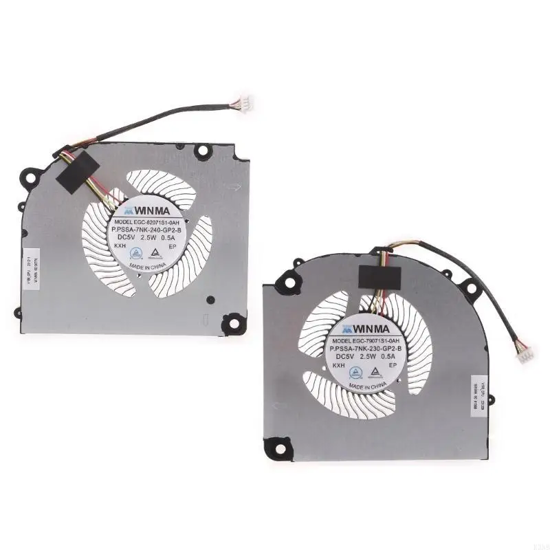 K3NB CPU/GPU Fan Laptop Cooling Fan DC5V 0.5A 4-pin 4-wires for Hasee Z7T G8-DA5NP G8-DA7NP G8-DA7NT G8-DA5NS Laptop