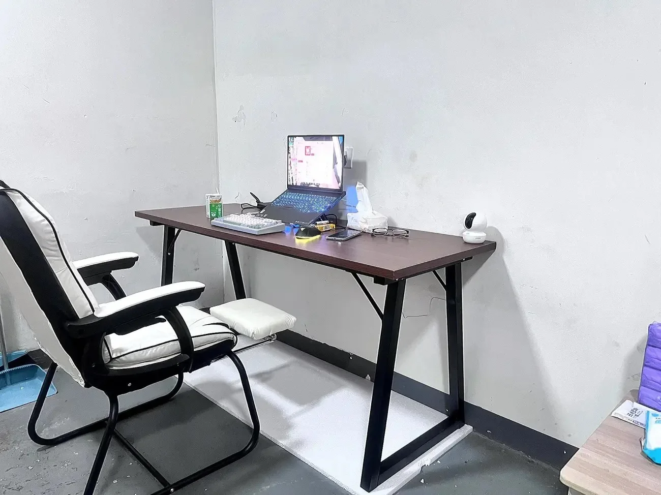 40x40 سنتيمتر دائم الساقين 32 مللي متر سمك سطح المكتب 140/160 سنتيمتر مكتب عمل للمنزل الكمبيوتر الشخصي دراسة مكتب للكتابة التعبئة والتغليف الجدول