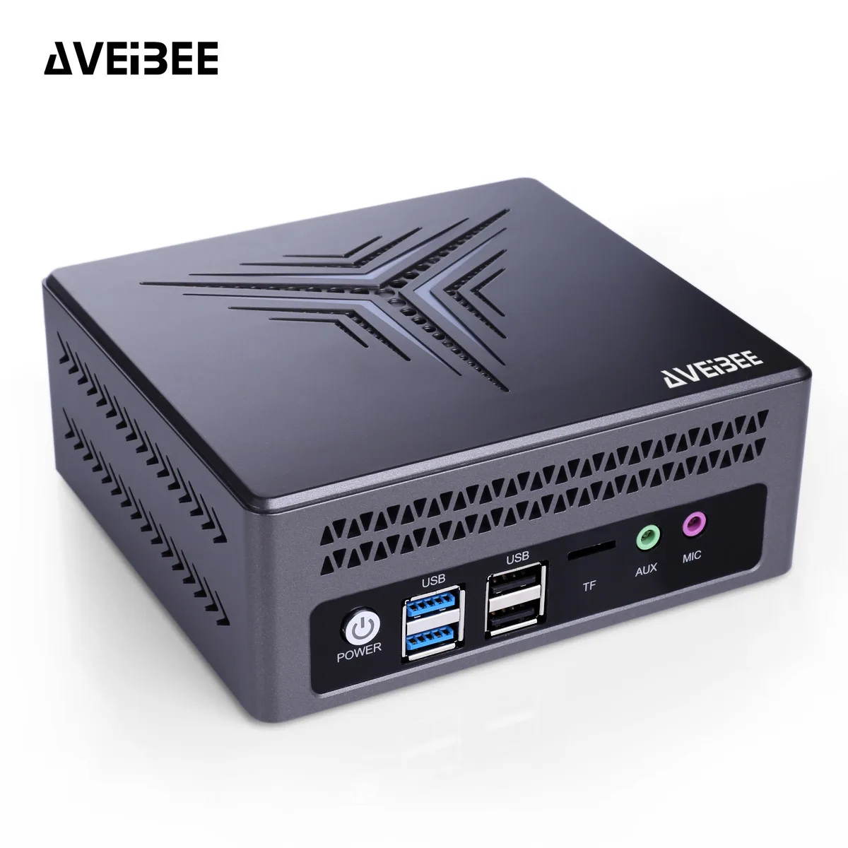 Mini pc intel celeron av01 n5095 8/16gb ddr4 128gb/256gb windows 10 pro gamer do computador 4k 60hz hdmi vga ganha 10 mini