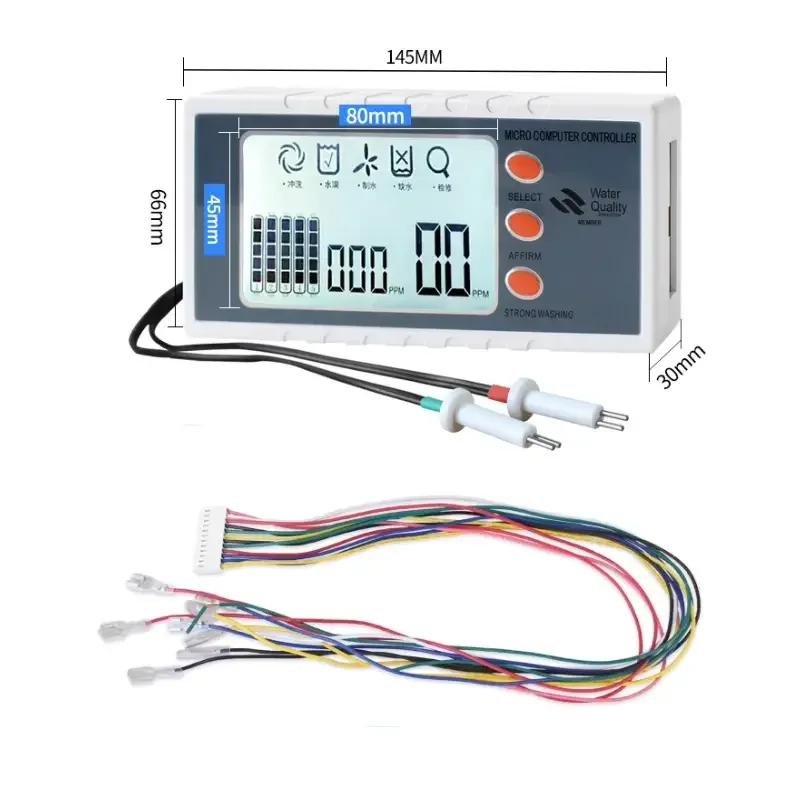 Water Purifier Computer Board Control Board Accessories with TDS Display Computer Version R0 Reverse Osmosis 24V8 Computer Board