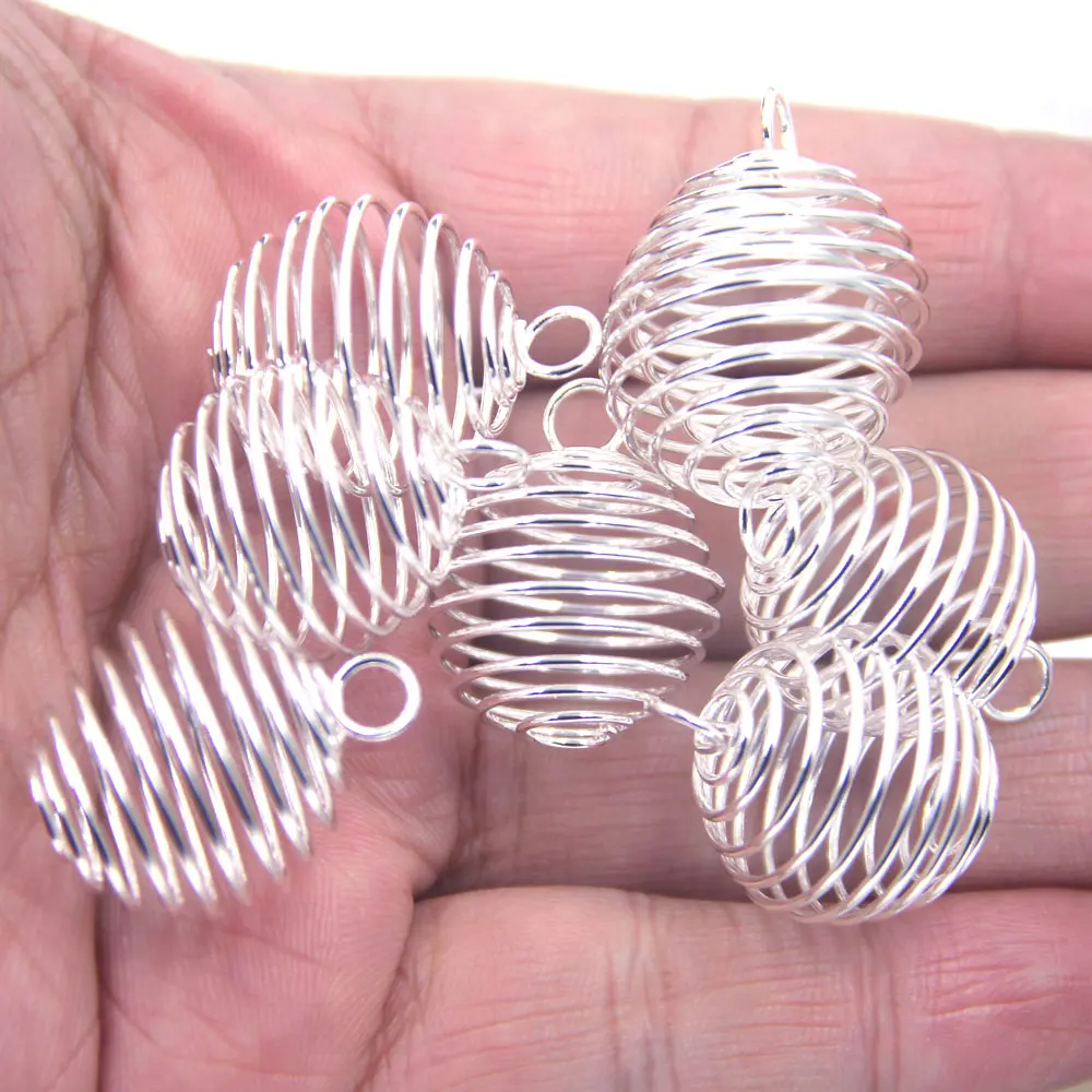 500-pieces-de-perles-rondes-en-fil-d'alliage-plaque-argent-cages-pour-bijoux-accessoires-de-bricolage-breloques-20-mm