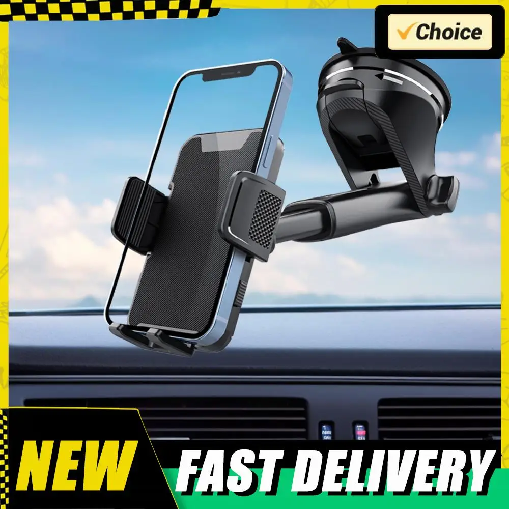 

Car Phone Holder 360° Rotation Super Stable Phone Holder Universal Hands-Free Cell Phone Mount Support for Trucks RVs Vehicles