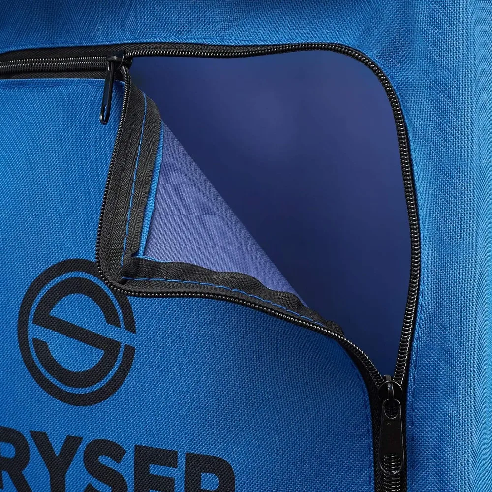 عربة التنظيف التجارية على عجلات - علبة التدبير المنزلي مع أرفف وحقيبة فينيل