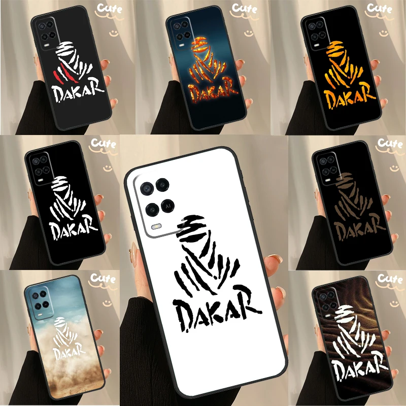 Rally Dakar Logo For OPPO A57s A54s A53s A16 A76 A96 A74 A94 A5 A9 A31 A52 A72 A93 A15 A17 A57 A77 A78 Case