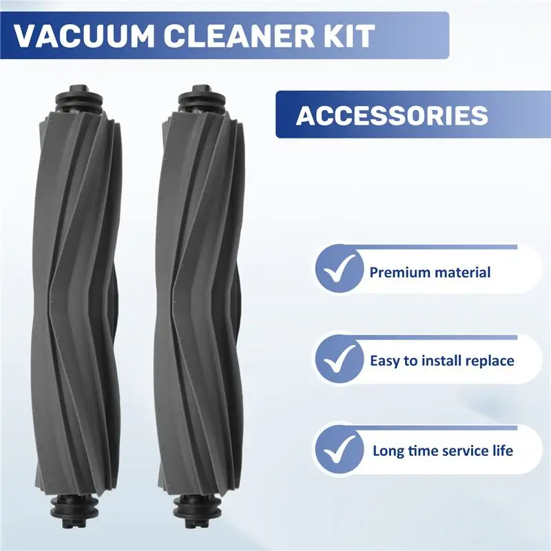 [A92P!】 Main Side Brush Hepa Filter Mop Cloth Gray & White Plastic+Microfiber For Dreame Bot L10 Prime / L10S Pro / L10 Pro Robo