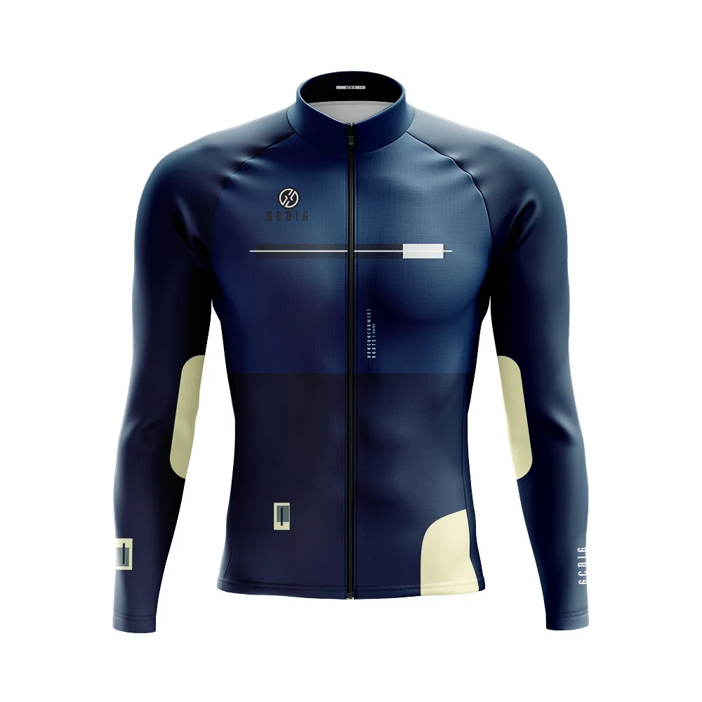 GCBIG Sport Cycling Men\'s Long Sleeve Thermal Fleece Jackets Chaqueta Ciclismo Hombre Road Bicycle Clothing Mtb Warm Jerseys