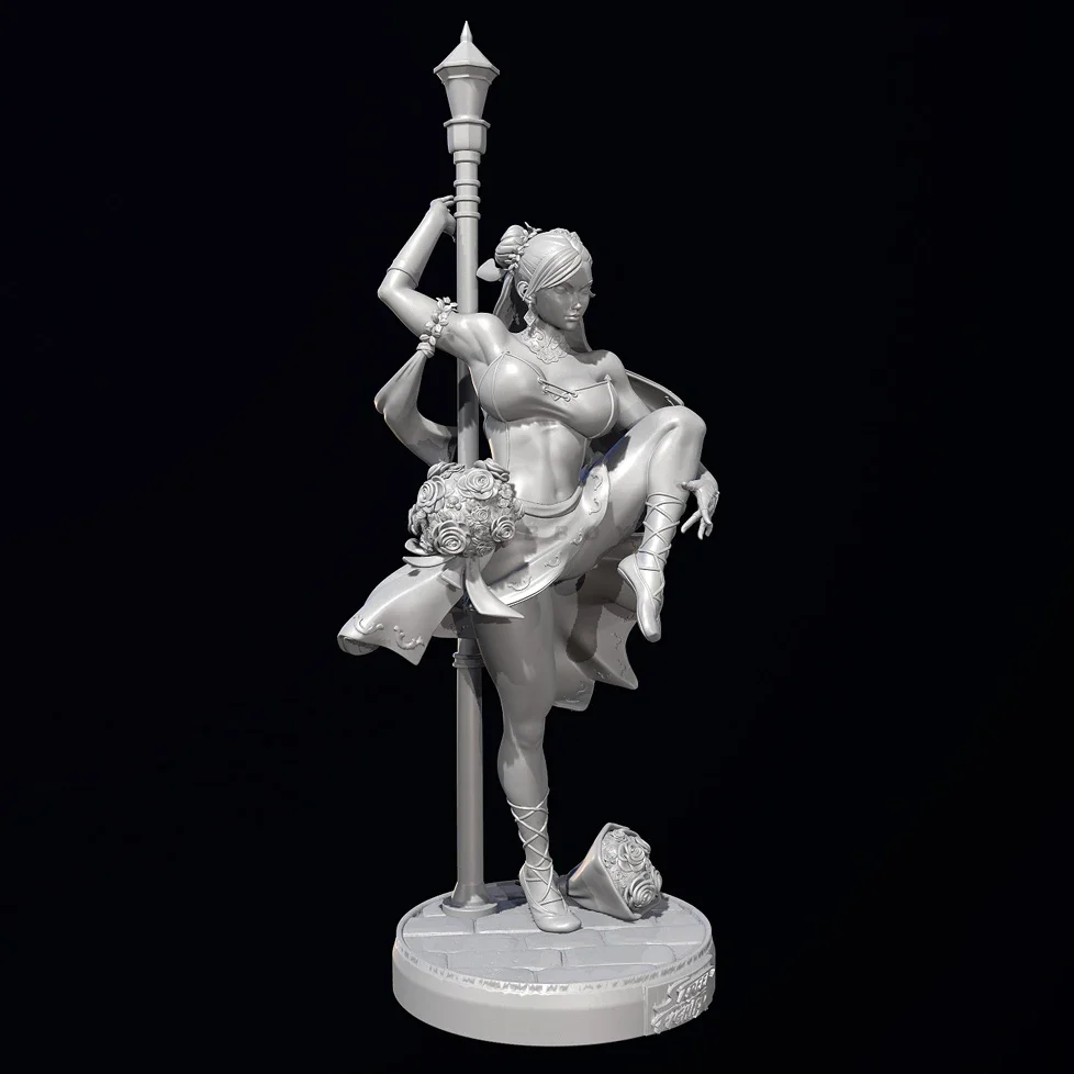 50mm 75mm 95mm Resin model kits figure beauty colorless and self-assembled 3D PrintingTD-6733/3D