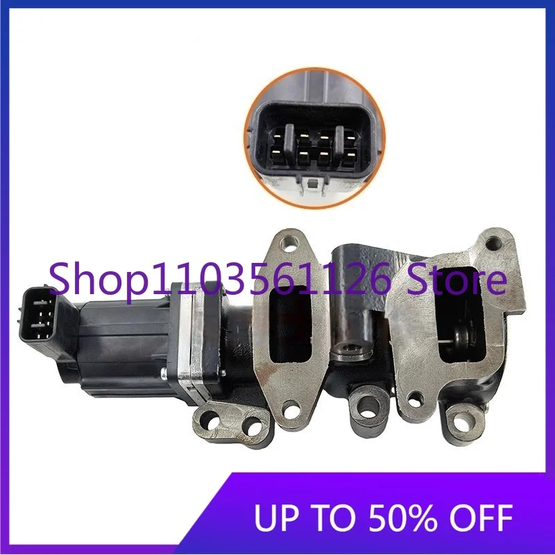 Excavator EGR Solenoid Valve Exhaust Gas Recirculation Cooling Valve for 6WG1 Engine Parts