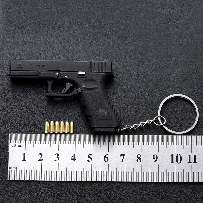 glock 17 gun model with extra parts