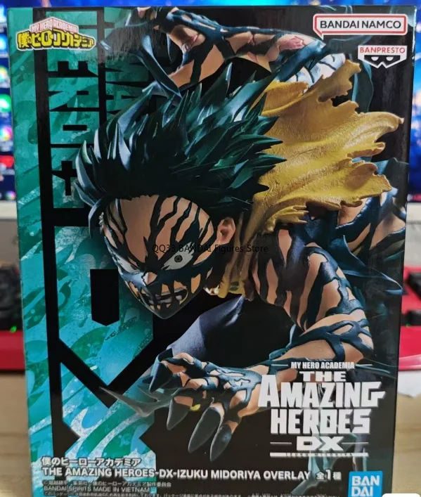 BANDAI Original My Hero Academia AMAZING HEROES DX Izuku Midoriya ONERLAY Anime Actionfiguren Modell Hobbys Sammlerstück
