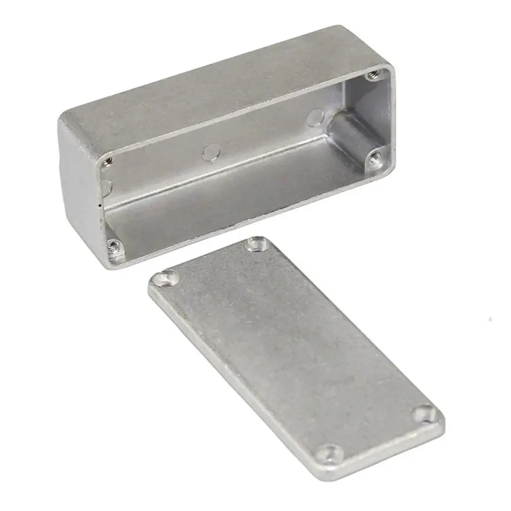 1Pcs 1590 Series Guitar Effects Pedal Enclosure Effects Pedal Aluminum Diecast Stomp Box Case Multiple Sizes Toggle Switch Box