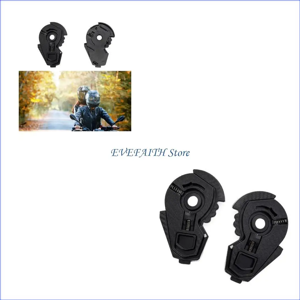 

124B Up Helmets Base Holder 1 Pair Replacement Part for NEVA Windscreen Holder Base Visors Part