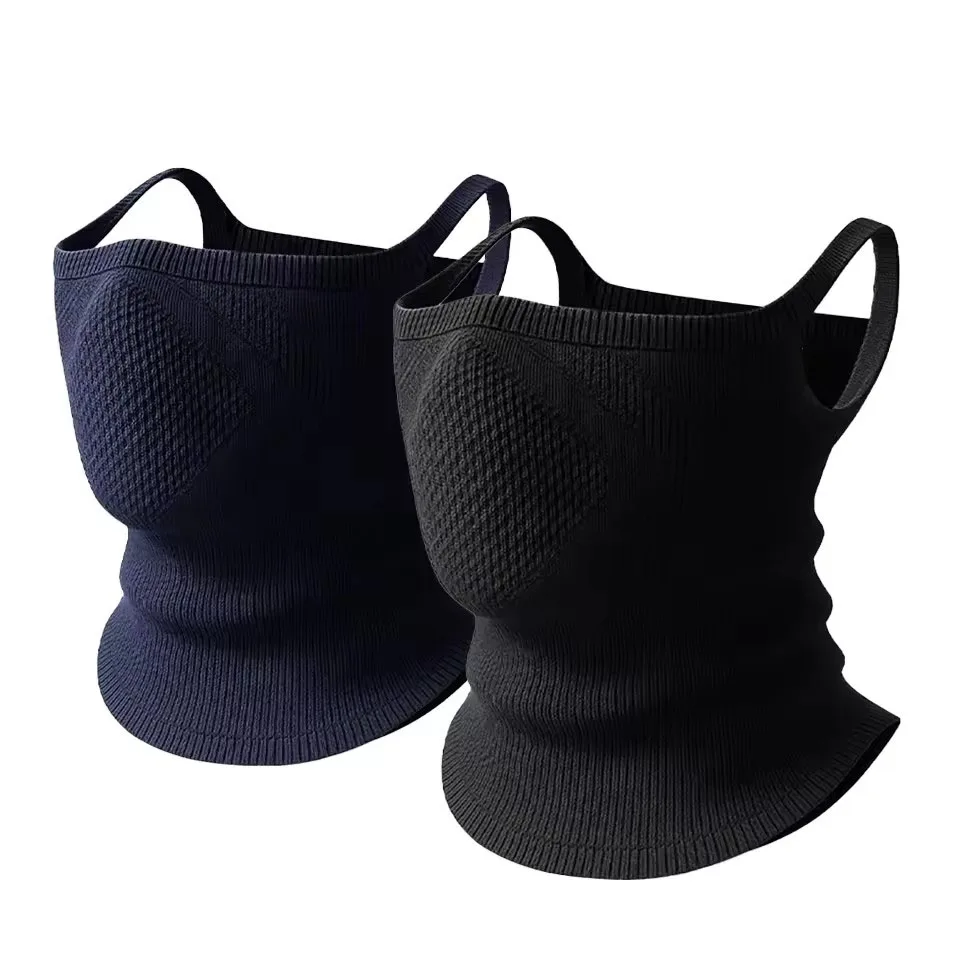 Autumn Winter Ear Hanging Neck Protection Scarf Cycling Bike Face Cover Breathable Windproof Amping Running Neck Gaiter