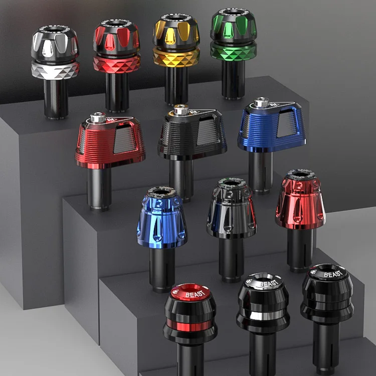 Motorcycle put 1.3-2 CM aperture universal handle plug motor handlebar balance block Motocross anti-fall block For Honda Suzuki