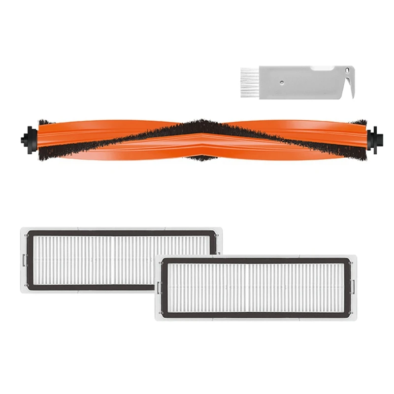 Acessórios de substituição de escova de rolo de filtro HEPA para aspirador de pó robótico Xiaomi STYTJ06ZHM Mijia Pro