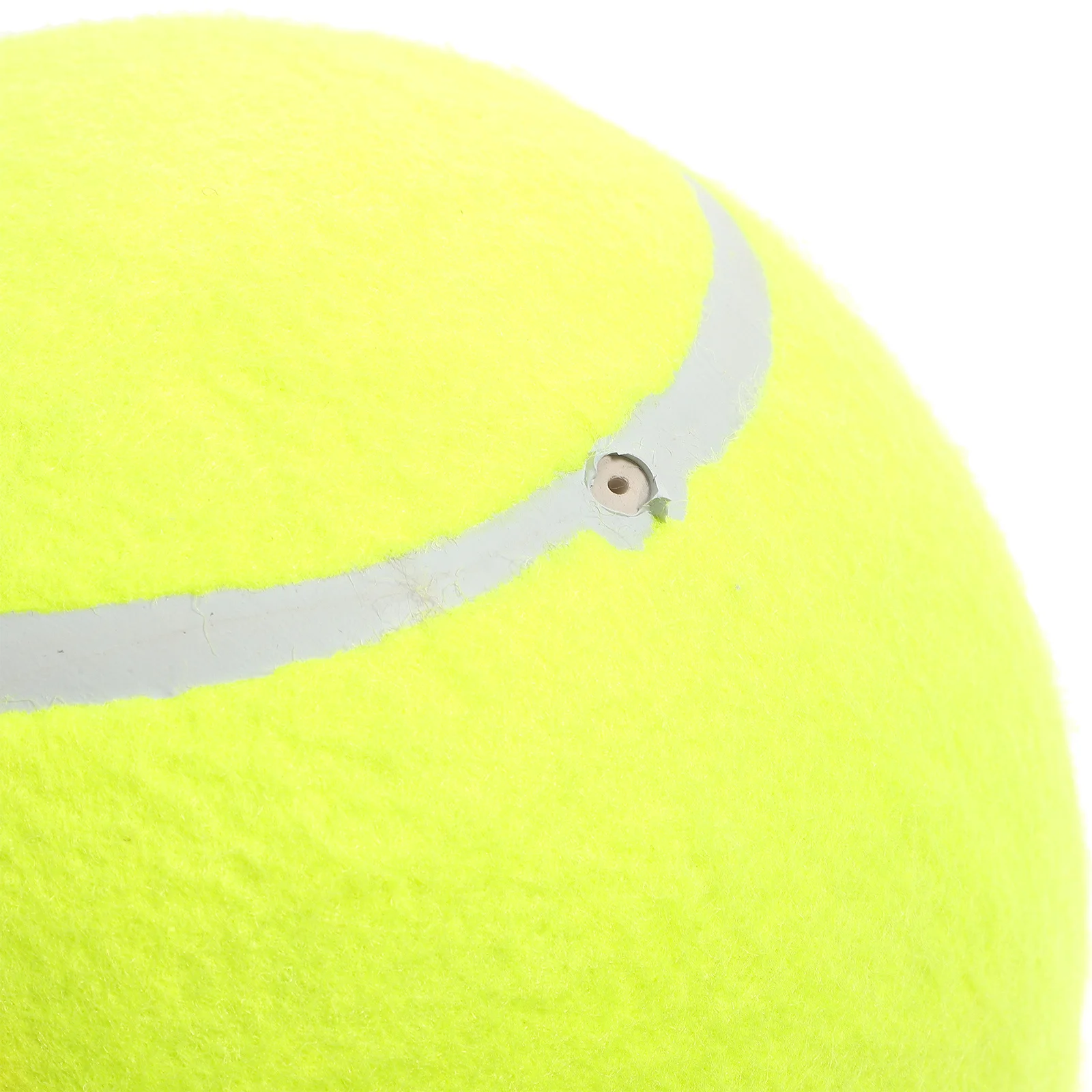 

1Pcs Inflatable Tennis Ball Rubber Large 20cm Soft Flannel Surface Durable for Kids Outdoor Exercise Tennis Ball