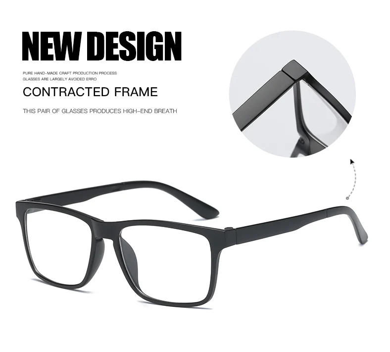 Magnetische Sonnenbrille für Männer und Frauen Clip-On-Brille Quadratische Optische Korrekturbrille für Kurzsichtigkeit Herren Outdoor-Angelbrille UV400-Schutz – Detail 4