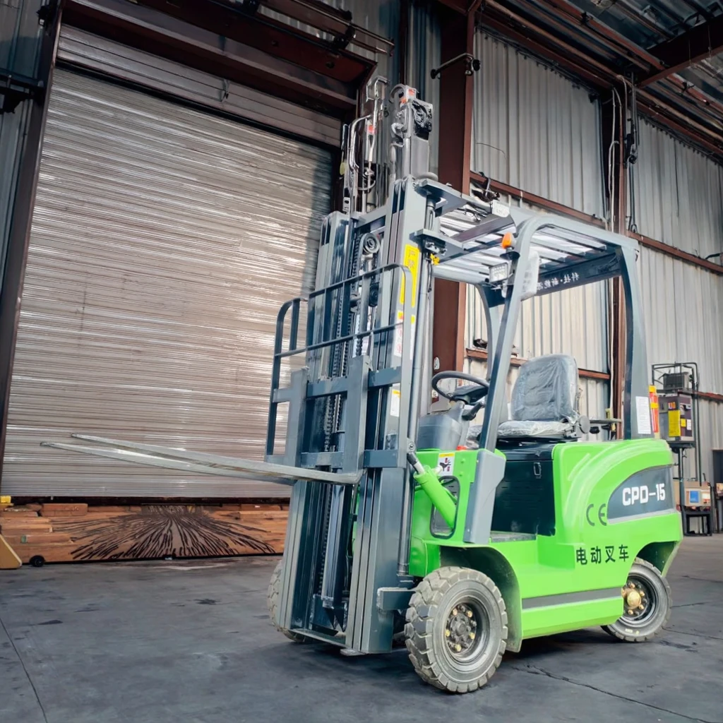 1.5Ton & 2Ton (2500kg) New Electric Forklift, Electric Lift Cargo Transport Vehicle