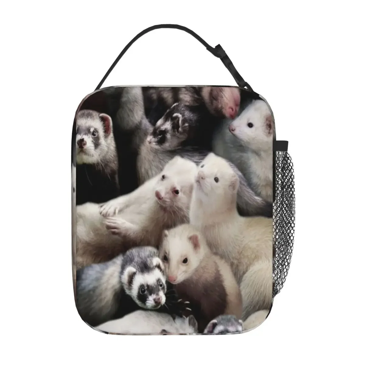 Bestselling Ferrets Feminine Bento Bag Office Lunch Meal Prep Bag