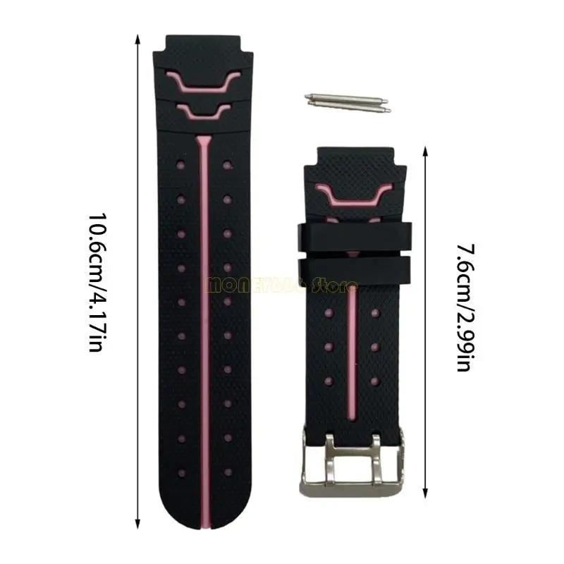 F62C Watch Adatmantment для детского часового ремня 16 -мм резиновый ремешок для мальчиков для девочек подарок