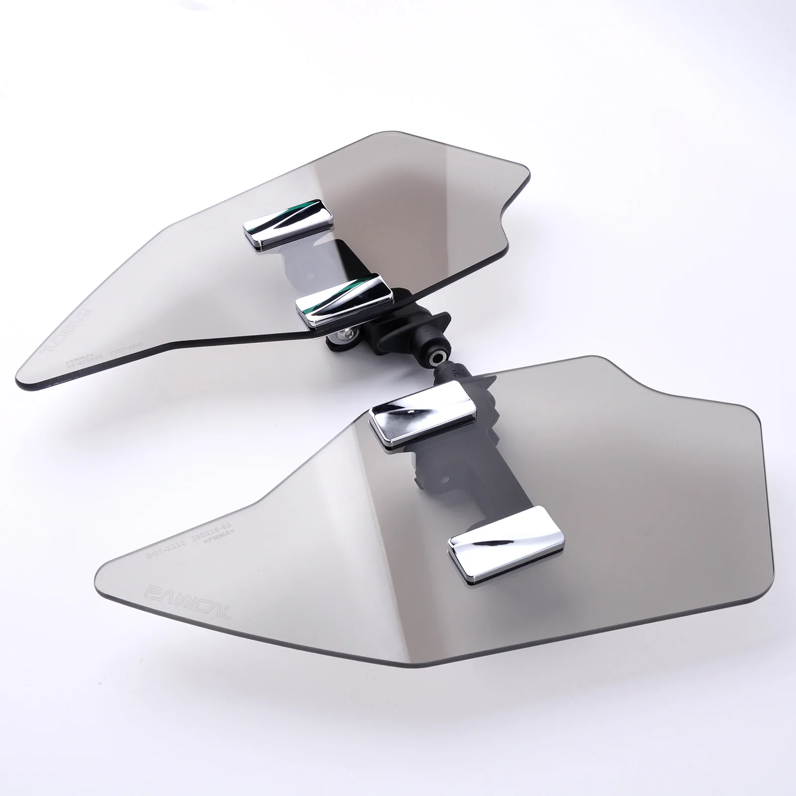PANICAL Goldwing für Honda Goldwing GL1800 DCT F6B 2018-2026 Motorrad Luftabweiser Seitenspoiler PMMA Windschutzscheiben-Zubehör – Detail 17