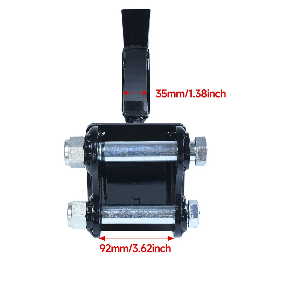 Minigraafmachine Ripper Kleine graafmachine Losmaakbevestiging voor het graven van wortelvegetatie, struiken en kleine bomen
