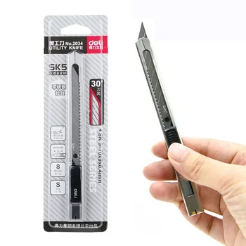 סכין אמנות איכותית עם פתיחת אותיות, סכין יוטיליטי לנייר ומשרד, סכין DIY לחיתוך נייר, כלי כתיבה לבית הספר