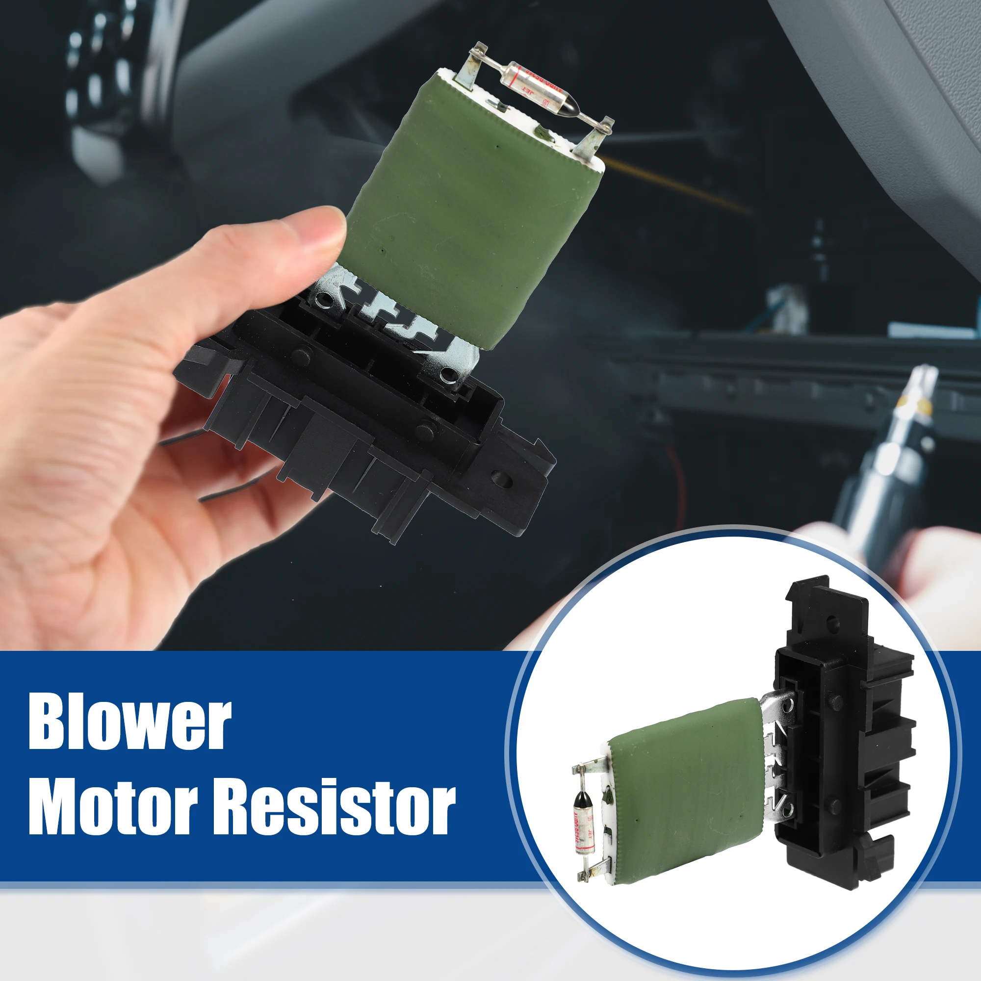 X Autohaux Car HVAC Blower Motor Resistor Heater for Ram ProMaster City Base, SLT, Tradesman, Tradesman SLT 2.4L L4 - Gas 15-18