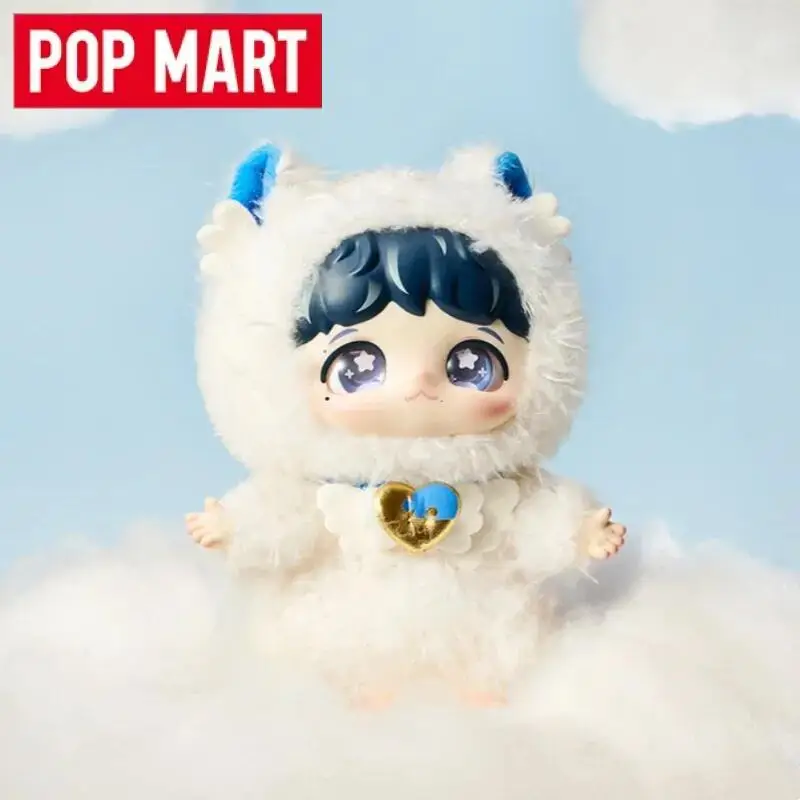POP MART X Zhou Shen Shenself 시리즈 트렌디 블라인드 박스 장난감 인형 미스터리 박스 액션 피규어 데스크탑 모델 서프라이즈 생일 선물