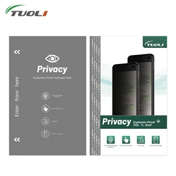 TUOLI TL-1812P 50 pz 25 pz 10 pz Anti-peep opaco Privacy pellicola idrogel pellicola proteggi schermo per TL168 TL568 TL518 macchina da taglio