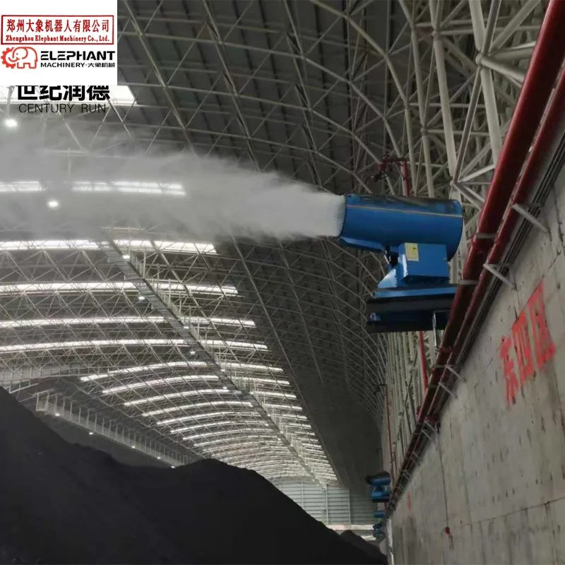 Customized 70m Stainless Steel 22Kw Remote Control Industrial Vehicle-mounted Fog Cannon Dust Removal Factory Direct Sales