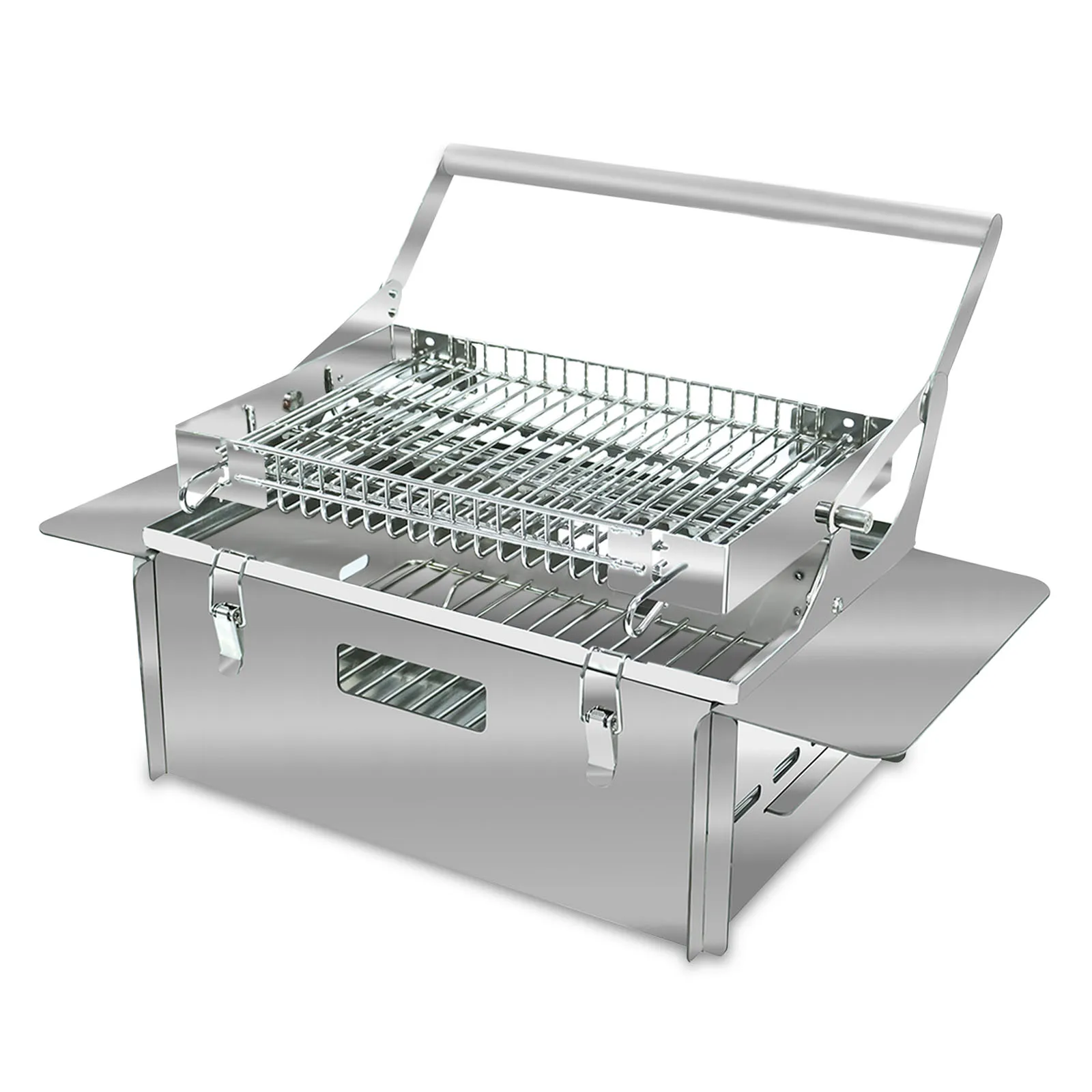 grills-a-charbon-de-bois-rotatifs-a-360-degres-en-acier-inoxydable-gril-de-camping-conception-carree-stabilisee-barbecue-d'exterieur-coupe-vent