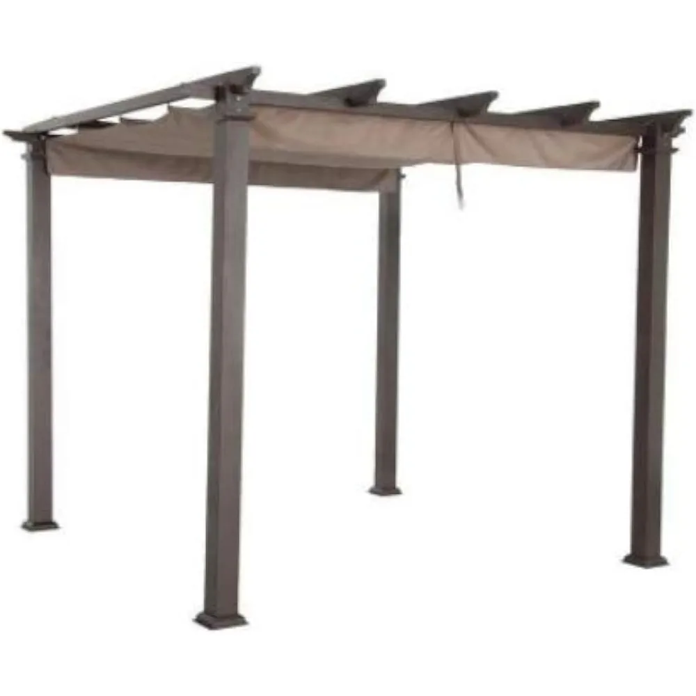 Replacement Canopy Top Cover for Home Depot Hampton Bay GFM00467F Pergola - Standard 350 Fabric Beige